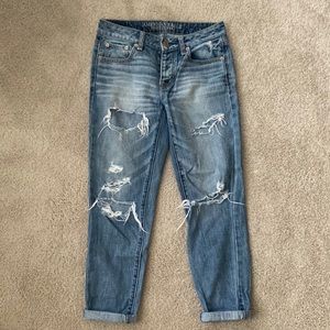 American Eagle Boy Crop Jeans